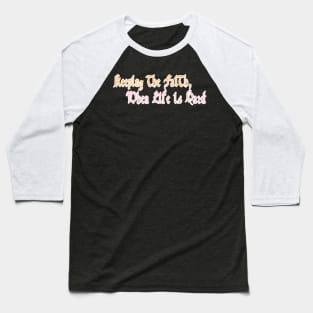 Jesus faith Baseball T-Shirt